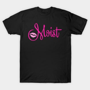 Moist T Pink Logo T-Shirt